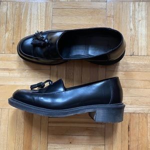 Dr Martens women’s loafers size 9 black leather